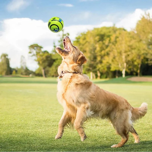 wobble wag giggle ball dog toy – interactive sound ball Wobble Wag Giggle Ball Dog Toy – Interactive Sound Ball 5
