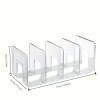 Stackable Transparent Shoe Rack – 4-Section Storage Organizer (Single/2 Pack) 2