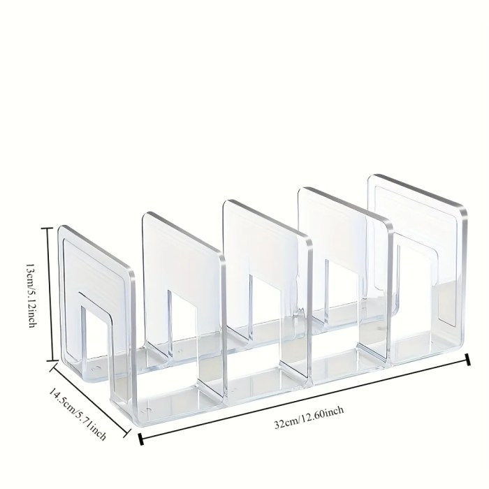 Stackable Transparent Shoe Rack – 4-Section Storage Organizer (Single/2 Pack) 2