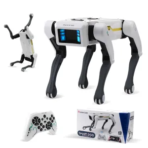 Interactive AI Robot Dog – Voice Dialogue, App Remote, Programmable Kids Toy