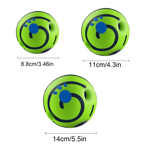 wobble wag giggle ball dog toy – interactive sound ball Wobble Wag Giggle Ball Dog Toy – Interactive Sound Ball 2