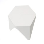 artiss 4pc puzzle stool bar stools stackable white