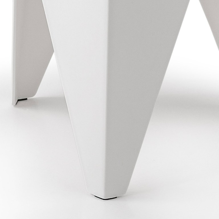 artiss 4pc puzzle stool bar stools stackable white