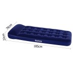 bestway single size inflatable air mattress navy bestway single size inflatable air mattress navy