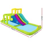bestway water slide 710x310x265cm kids play park inflatable swimming pool
