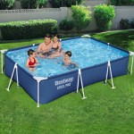 bestway swimming pool 300x201x66cm steel frame above ground pools 3300l bestway swimming pool 300x201x66cm steel frame above ground pools 3300l