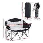 weisshorn camping chair double folding moon chair portable seat 240kg weisshorn camping chair double folding moon chair portable seat 240kg