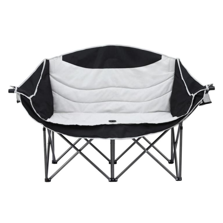 weisshorn camping chair double folding moon chair portable seat 240kg weisshorn camping chair double folding moon chair portable seat 240kg