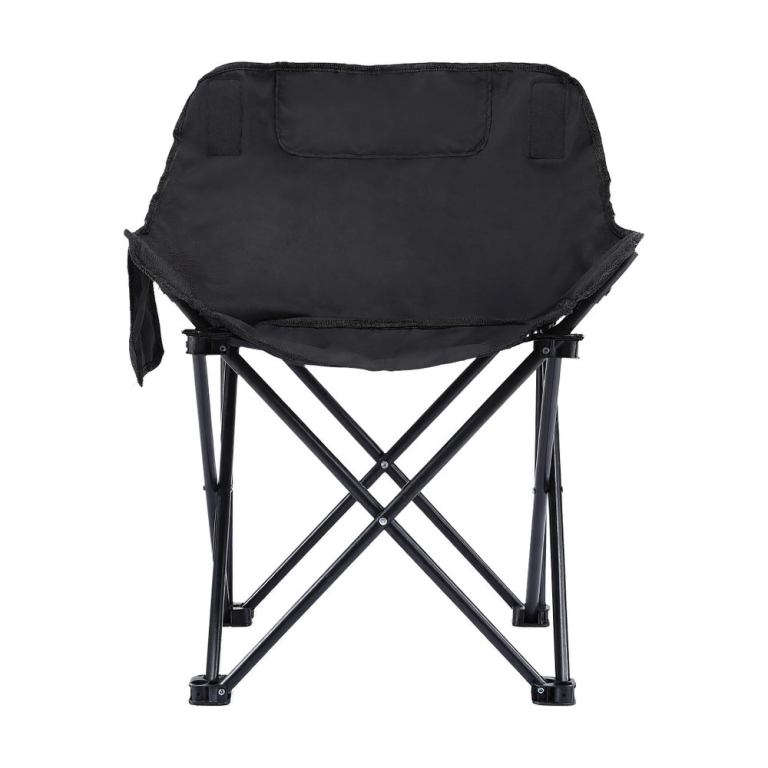 weisshorn folding camping moon chair portable seat weight capacity 120kg black