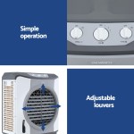 devanti evaporative air cooler conditioner commercial 45l