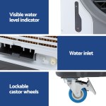 devanti evaporative air cooler conditioner commercial 45l