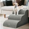 i.pet dog ramp steps foam 3 tier pet stairs for bed sofa car portable indoor i.pet dog ramp steps foam 3 tier pet stairs for bed sofa car portable indoor