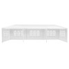 instahut gazebo 3x9m marquee wedding party tent outdoor camping side wall canopy 5 panel white instahut gazebo 3x9m marquee wedding party tent outdoor camping side wall canopy 5 panel white