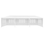 instahut gazebo 3x9m marquee wedding party tent outdoor camping side wall canopy 5 panel white instahut gazebo 3x9m marquee wedding party tent outdoor camping side wall canopy 5 panel white