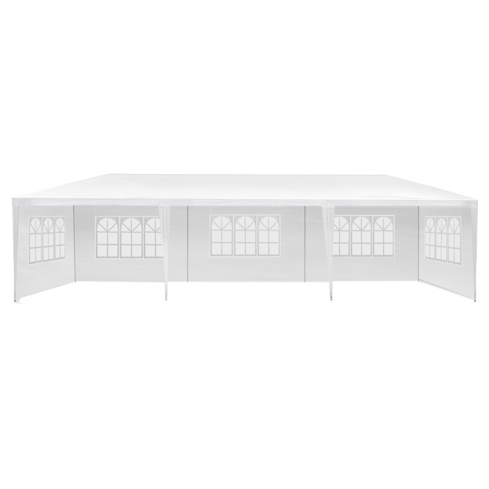 instahut gazebo 3x9m marquee wedding party tent outdoor camping side wall canopy 5 panel white instahut gazebo 3x9m marquee wedding party tent outdoor camping side wall canopy 5 panel white