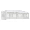 instahut gazebo 3x9m marquee wedding party tent outdoor camping side wall canopy 5 panel white instahut gazebo 3x9m marquee wedding party tent outdoor camping side wall canopy 5 panel white