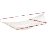 gardeon hammock bed outdoor chair camping hanging hammocks mesh 2 person