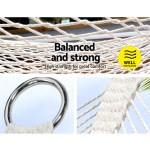 gardeon hammock bed outdoor chair camping hanging hammocks mesh 2 person