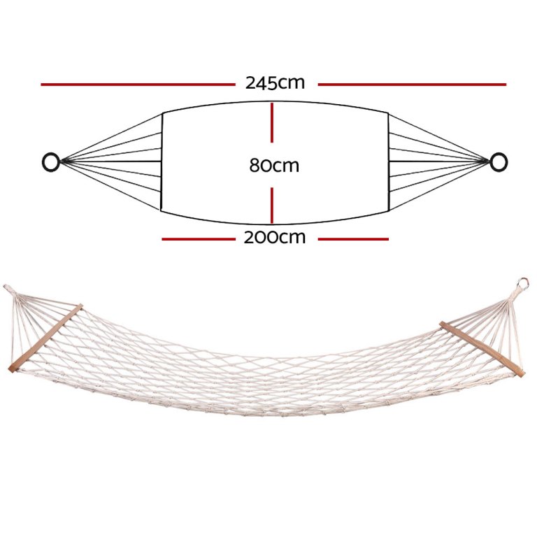 gardeon hammock bed outdoor chair camping hammocks hanging mesh gardeon hammock bed outdoor chair camping hammocks hanging mesh