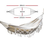 gardeon hammock bed rope tassel outdoor hammocks chair camping gardeon hammock bed rope tassel outdoor hammocks chair camping