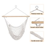 gardeon hammock chair outdoor hanging camping mesh indoor cream gardeon hammock chair outdoor hanging camping mesh indoor cream