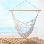 gardeon hammock chair outdoor hanging camping mesh indoor cream gardeon hammock chair outdoor hanging camping mesh indoor cream