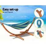gardeon hammock bed outdoor camping timber hammock wooden stand gardeon hammock bed outdoor camping timber hammock wooden stand