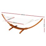 gardeon hammock bed outdoor camping garden timber hammock with stand gardeon hammock bed outdoor camping garden timber hammock with stand