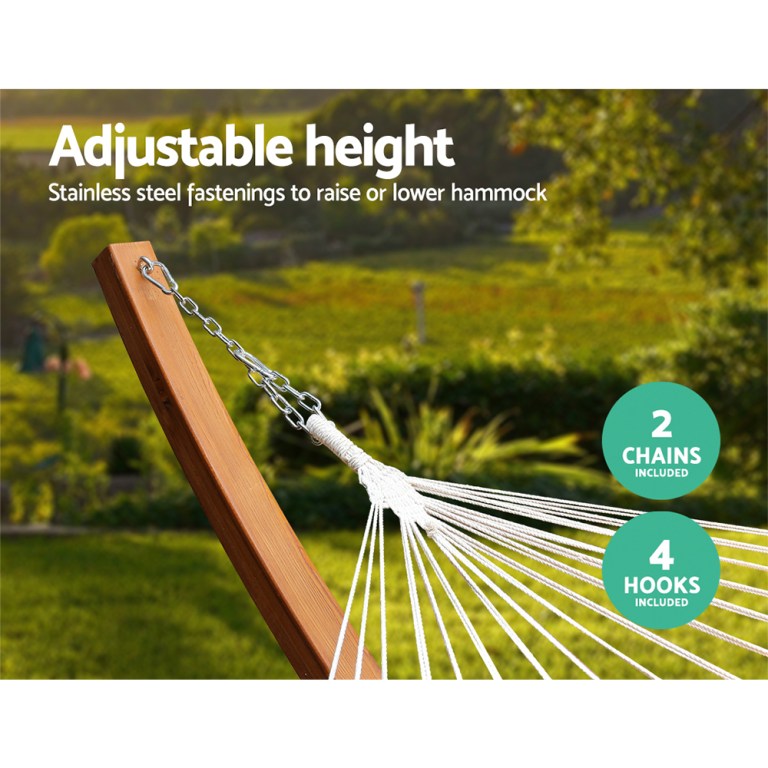 gardeon hammock bed outdoor camping garden timber hammock with stand gardeon hammock bed outdoor camping garden timber hammock with stand