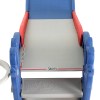 keezi kids slide set basketball hoop outdoor playground toy dragon 90cm blue keezi kids slide set basketball hoop outdoor playground toy dragon 90cm blue