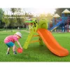 keezi kids slide set basketball hoop indoor outdoor playground toys 100cm orange keezi kids slide set basketball hoop indoor outdoor playground toys 100cm orange