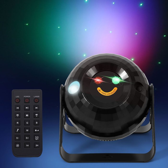 gardeon projector party light disco ball stage led rgb dj lamp bluetooth music