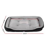 i.pet pet bed dog bed soft pp cotton mat sleeping comfy cushion washable extra large