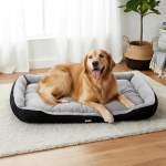 i.pet pet bed dog bed soft pp cotton mat sleeping comfy cushion washable extra large