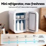 glacio mini fridge portable 13l white electric cooler warmer 12v 220v glacio mini fridge portable 13l white electric cooler warmer 12v 220v