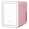 glacio mini fridge skincare beauty cooler warmer led mirror 12v 220v pink 4l glacio mini fridge skincare beauty cooler warmer led mirror 12v 220v pink 4l
