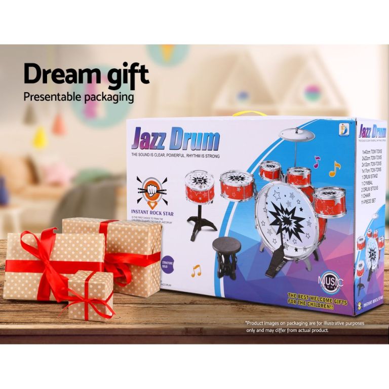 keezi 11 piece kids drum set keezi 11 piece kids drum set