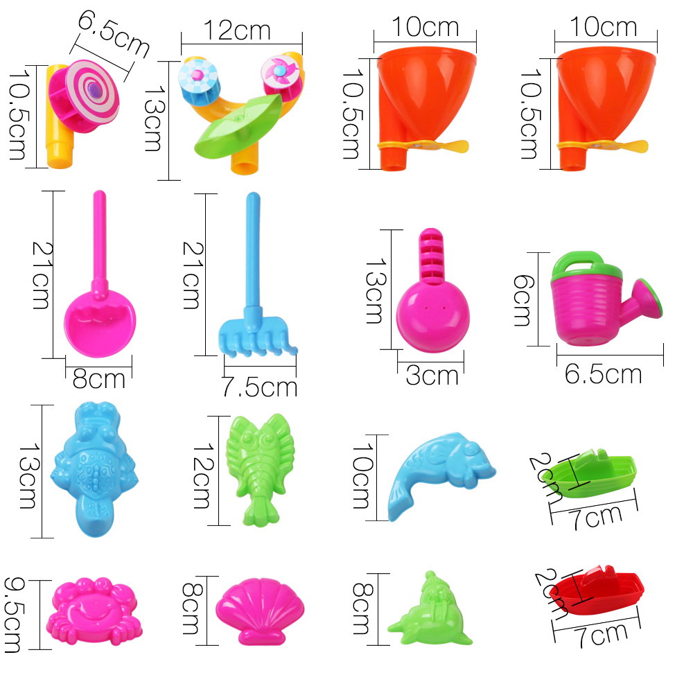 keezi kids sandpit pretend play sets beach toys outdoor sand water table set