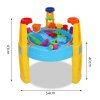 keezi kids sandpit pretend play set water sand table children outdoor toy umbrella keezi kids sandpit pretend play set water sand table children outdoor toy umbrella