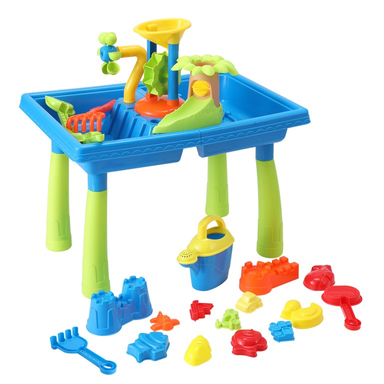 keezi kids sand and water table windmill shovel outdoor sandpit toys beach play keezi kids sand and water table windmill shovel outdoor sandpit toys beach play