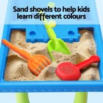 keezi kids sand and water table windmill shovel outdoor sandpit toys beach play keezi kids sand and water table windmill shovel outdoor sandpit toys beach play