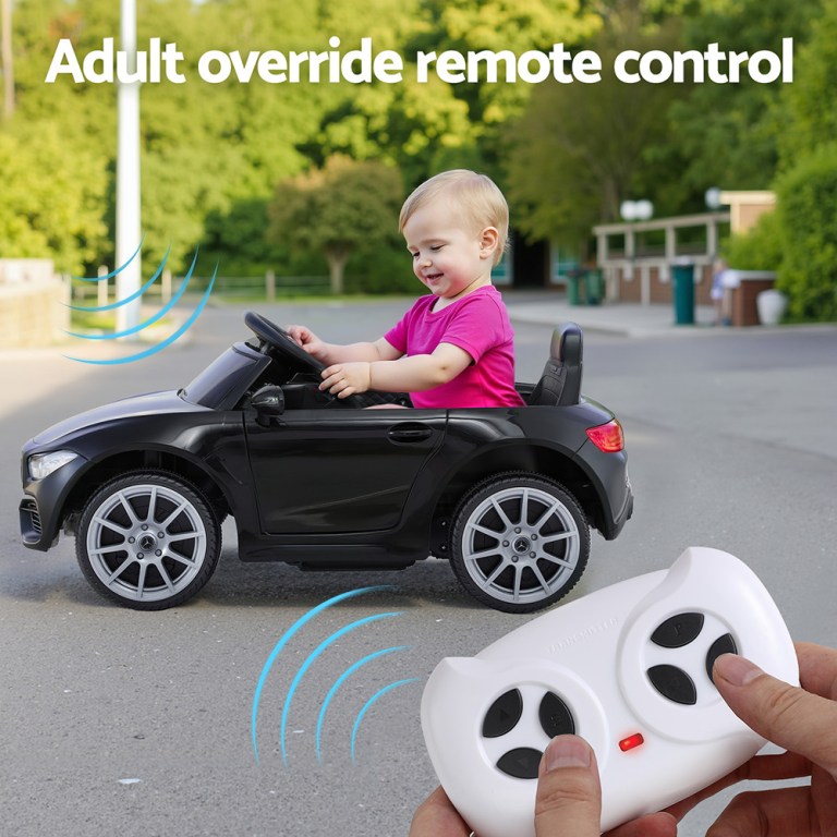 kids electric ride on car licensed outdoor toys cars music remote black kids electric ride on car licensed outdoor toys cars music remote black