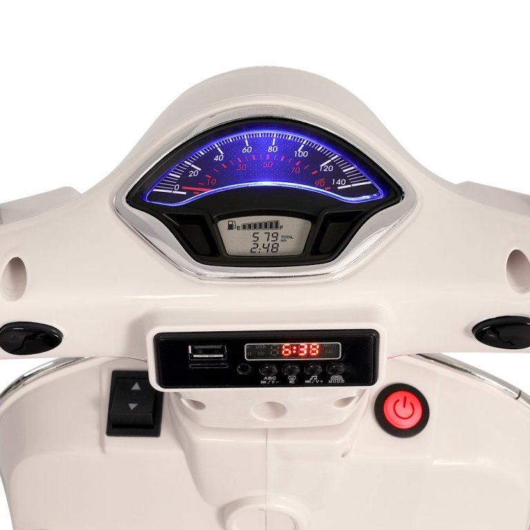 kids electric ride on car motorcycle motorbike vespa licensed gts white kids electric ride on car motorcycle motorbike vespa licensed gts white