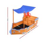 keezi kids sandpit wooden boat sand pit with canopy bench seat beach toys 165cm keezi kids sandpit wooden boat sand pit with canopy bench seat beach toys 165cm