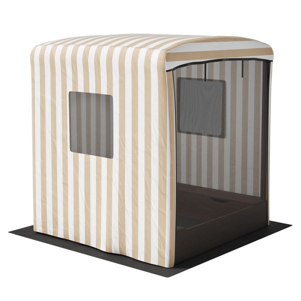 keezi kids sandpit wooden sandbox sand pit with canopy window water basin 120cm keezi kids sandpit wooden sandbox sand pit with canopy window water basin 120cm