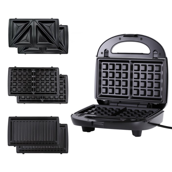 devanti 3 in 1 sandwich press waffle maker panini press grill 850w devanti 3 in 1 sandwich press waffle maker panini press grill 850w