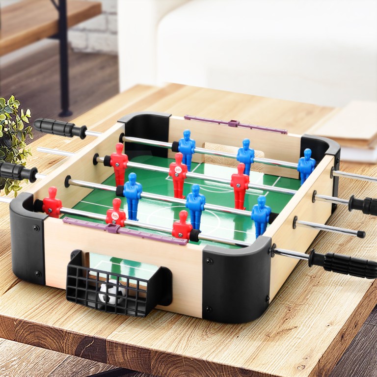 mini soccer table foosball football game home family party gift tabletop kids