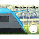 weisshorn camping tent beach portable hiking sun shade shelter fishing 4 person