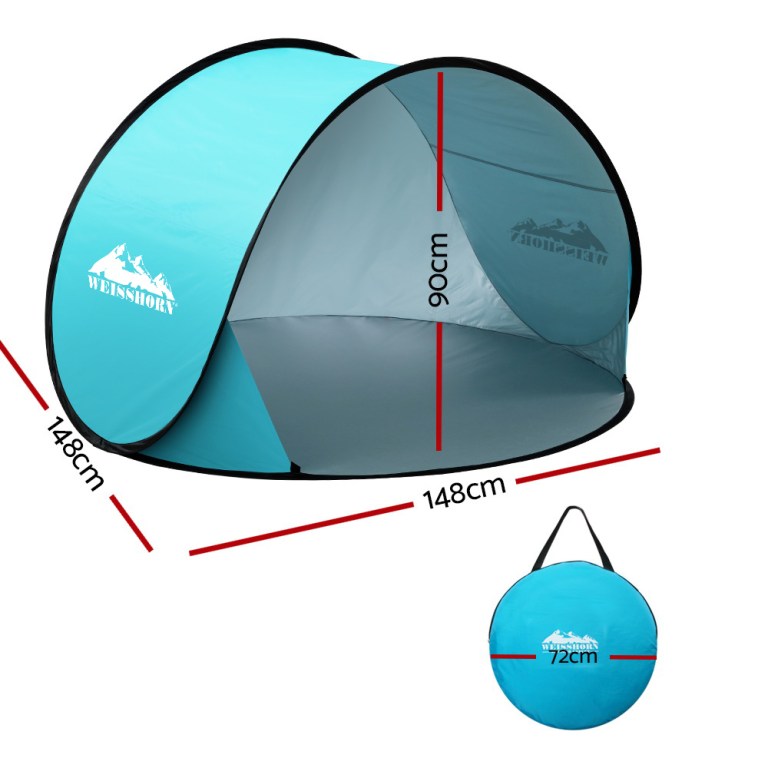 weisshorn pop up beach tent camping portable sun shade shelter fishing weisshorn pop up beach tent camping portable sun shade shelter fishing