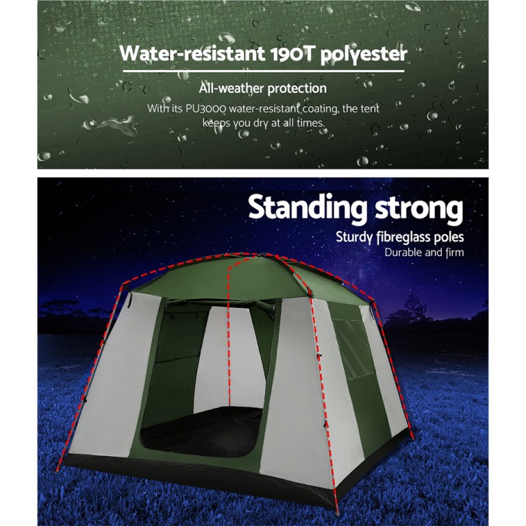 weisshorn camping tent 6 person tents family hiking dome weisshorn camping tent 6 person tents family hiking dome